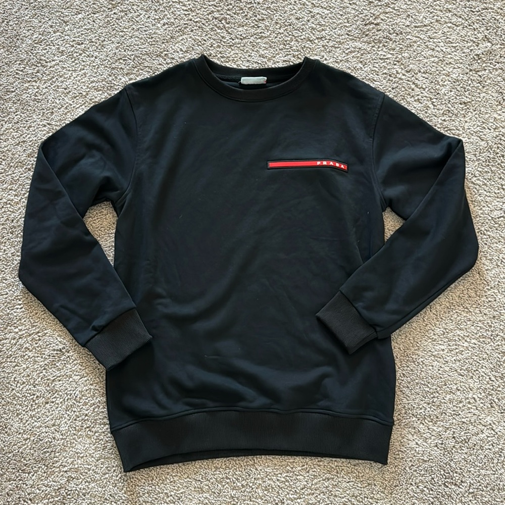 Men’s Prada crewneck sweater size large